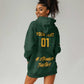 Custom South Africa Rugby Hoodie Dress - Stronger Together, Stronger Forever, Bokke World Cup