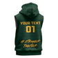 Custom South Africa Rugby Sleeveless Hoodie - Stronger Together, Stronger Forever, Bokke World Cup - African Pride