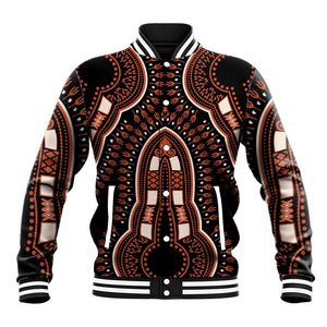 African Dashiki Baseball Jacket Afro Vintage Pattern LT01