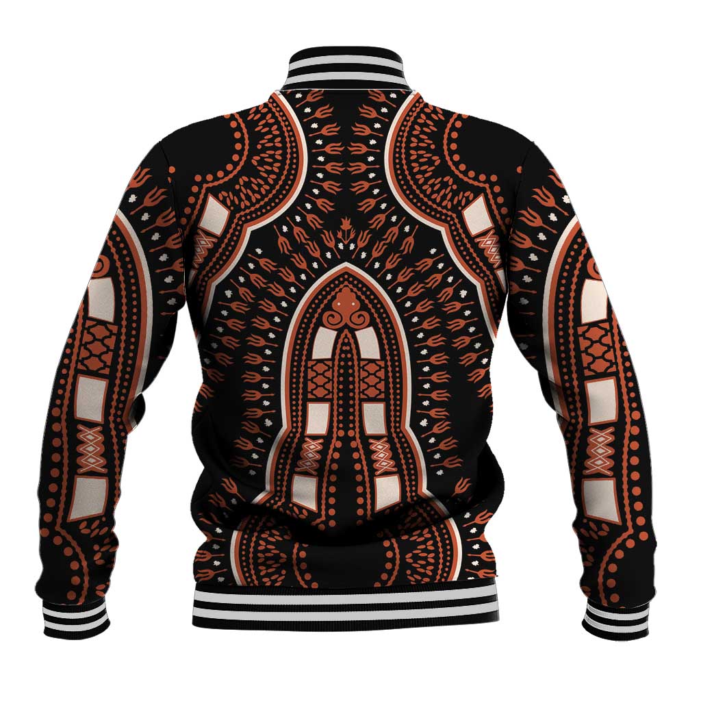 African Dashiki Baseball Jacket Afro Vintage Pattern LT01