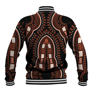 African Dashiki Baseball Jacket Afro Vintage Pattern LT01