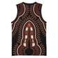 African Dashiki Basketball Jersey Afro Vintage Pattern - African Pride
