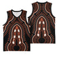 African Dashiki Basketball Jersey Afro Vintage Pattern - African Pride