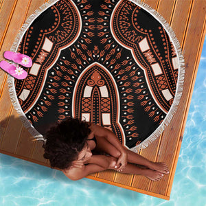 African Dashiki Beach Blanket Afro Vintage Pattern