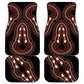 African Dashiki Car Mats Afro Vintage Pattern
