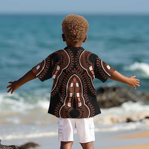 African Dashiki Kid Hawaiian Shirt Afro Vintage Pattern