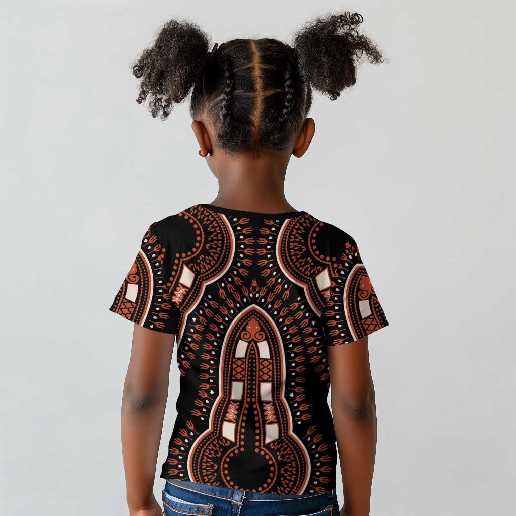 African Dashiki Kid T shirt Afro Vintage Pattern