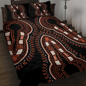 African Dashiki Quilt Bed Set Afro Vintage Pattern