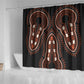 African Dashiki Shower Curtain Afro Vintage Pattern