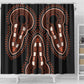 African Dashiki Shower Curtain Afro Vintage Pattern