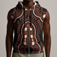 African Dashiki Sleeveless Zip Hoodie Afro Vintage Pattern - African Pride