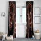 African Dashiki Window Curtain Afro Vintage Pattern