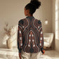 African Dashiki Women Casual Shirt Afro Vintage Pattern LT01