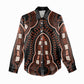 African Dashiki Women Casual Shirt Afro Vintage Pattern LT01