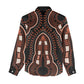 African Dashiki Women Casual Shirt Afro Vintage Pattern LT01