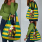 Togo Independence Day Grocery Bag Lion With Rosa Flag Style