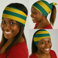 Togo Independence Day Neck Gaiter Lion With Rosa Flag Style - African Pride