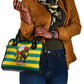 Togo Independence Day Shoulder Handbag Lion With Rosa Flag Style