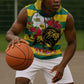 Togo Independence Day Sleeveless Hoodie Lion With Rosa Flag Style - African Pride