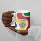 Personalized Seychelles Ceramic Mug Finis Coronat Opus