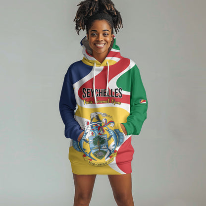Personalized Seychelles Hoodie Dress Finis Coronat Opus