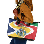Seychelles Leather Tote Bag Finis Coronat Opus