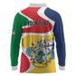 Personalized Seychelles Long Sleeve Polo Shirt Finis Coronat Opus