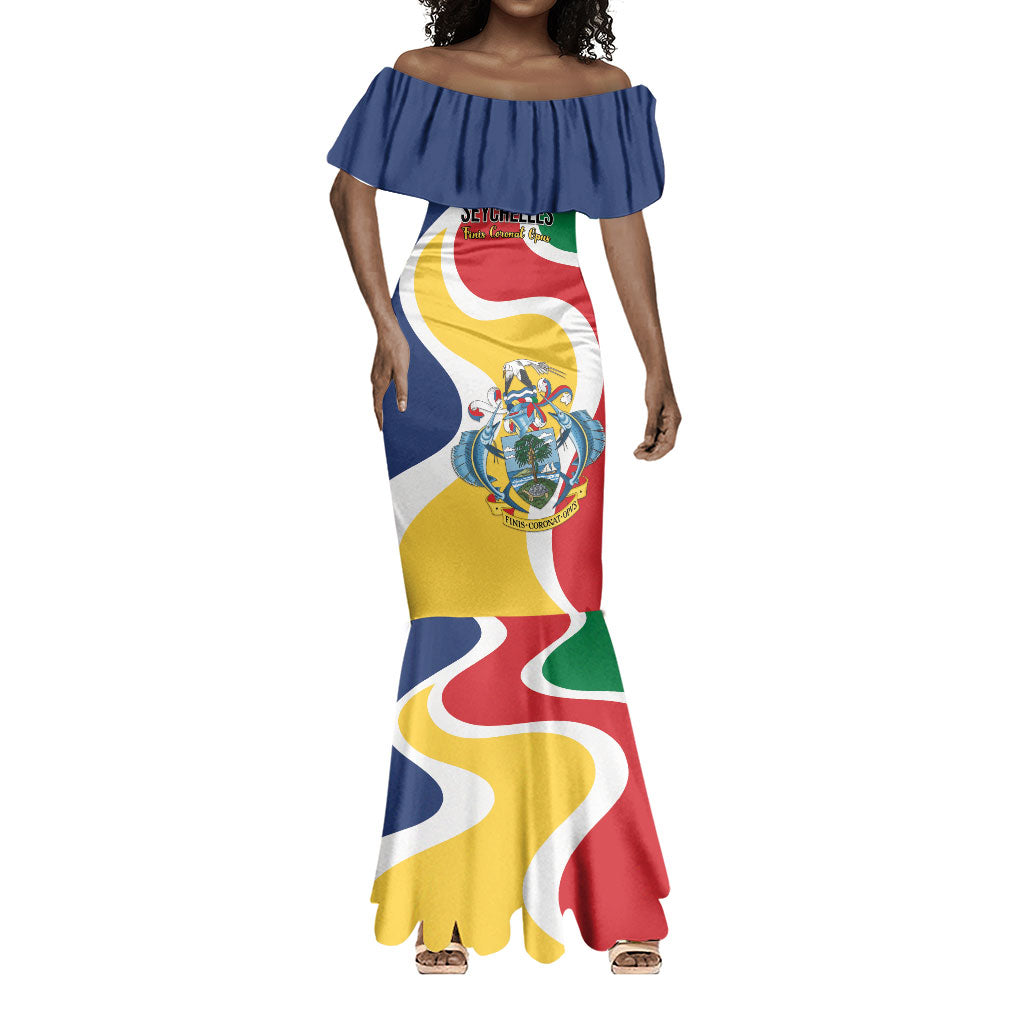Personalized Seychelles Mermaid Dress Finis Coronat Opus