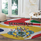 Seychelles Round Carpet Finis Coronat Opus