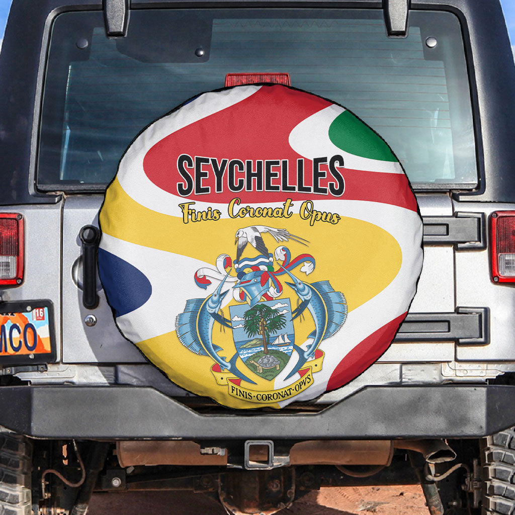 Seychelles Spare Tire Cover Finis Coronat Opus