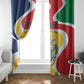 Seychelles Window Curtain Finis Coronat Opus