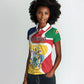 Personalized Seychelles Women Polo Shirt Finis Coronat Opus