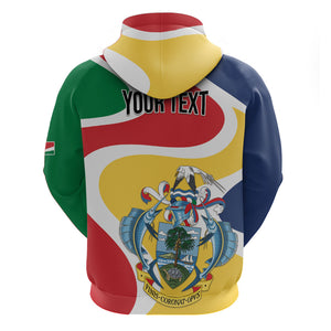 Personalized Seychelles Zip Hoodie Finis Coronat Opus