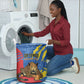DR Congo Independence Day Laundry Basket Congo-Kinshasa Leopard