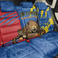 DR Congo Independence Day Back Car Seat Cover Congo-Kinshasa Leopard
