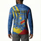 Personalized DR Congo Independence Day Button Sweatshirt Congo-Kinshasa Leopard