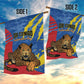 DR Congo Independence Day Garden Flag Congo-Kinshasa Leopard