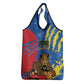 DR Congo Independence Day Grocery Bag Congo-Kinshasa Leopard