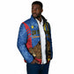Personalized DR Congo Independence Day Padded Jacket Congo-Kinshasa Leopard