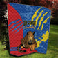 DR Congo Independence Day Quilt Congo-Kinshasa Leopard