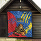 DR Congo Independence Day Quilt Congo-Kinshasa Leopard