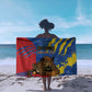DR Congo Independence Day Sarong Congo-Kinshasa Leopard