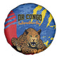 DR Congo Independence Day Spare Tire Cover Congo-Kinshasa Leopard