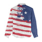 Liberia Flag Women Casual Shirt Grunge Stylized