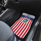 Personalized Liberia 1847 Car Mats Happy Independence Day