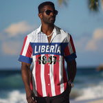 Personalized Liberia 1847 Hawaiian Shirt Happy Independence Day