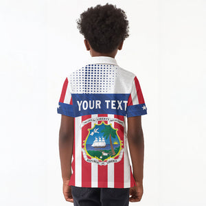 Personalized Liberia 1847 Kid Polo Shirt Happy Independence Day