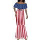Personalized Liberia 1847 Mermaid Dress Happy Independence Day