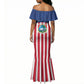 Personalized Liberia 1847 Mermaid Dress Happy Independence Day