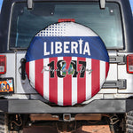 Liberia 1847 Spare Tire Cover Happy Independence Day